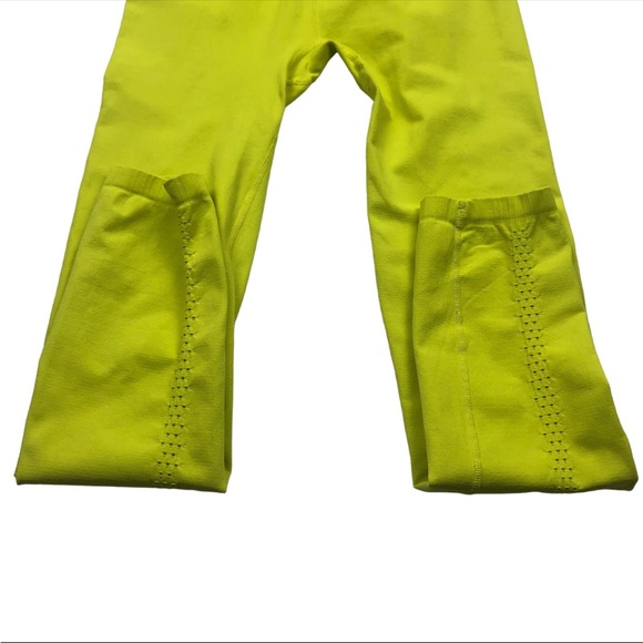 Free people fp movement good karma Neon Yellow/green Leggings and sports bra - Picture 5 of 10